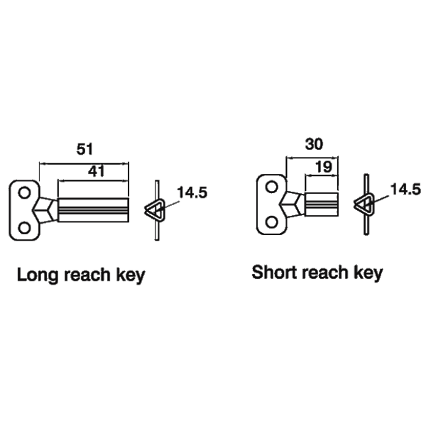 ASEC Internal/External Heavy Duty Keypad