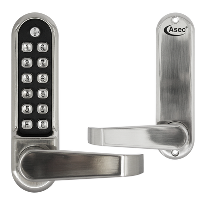 ASEC AS4300 Series Lever Operated Easy Code Change Digital Lock With Optional Free Passage No Latch