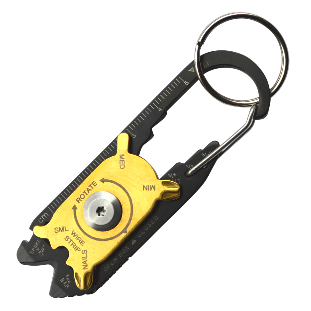 ASEC Mini Multipurpose 20 in 1 Tool Key Ring