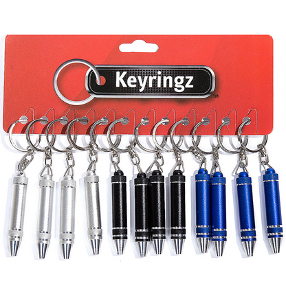 ASEC Mini Screwdriver Keyring Set