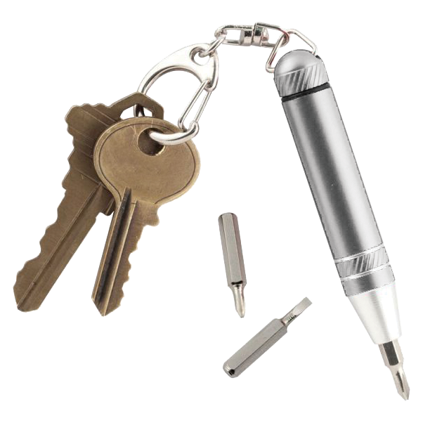 ASEC Mini Screwdriver Keyring Set