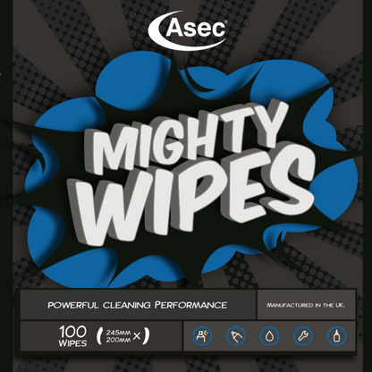 ASEC Mighty Wipes - Heavy Duty Hand & Surface Wipes