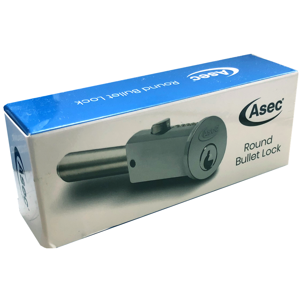 Asec Round Faced Bullet Lock