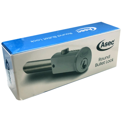 Asec Round Faced Bullet Lock