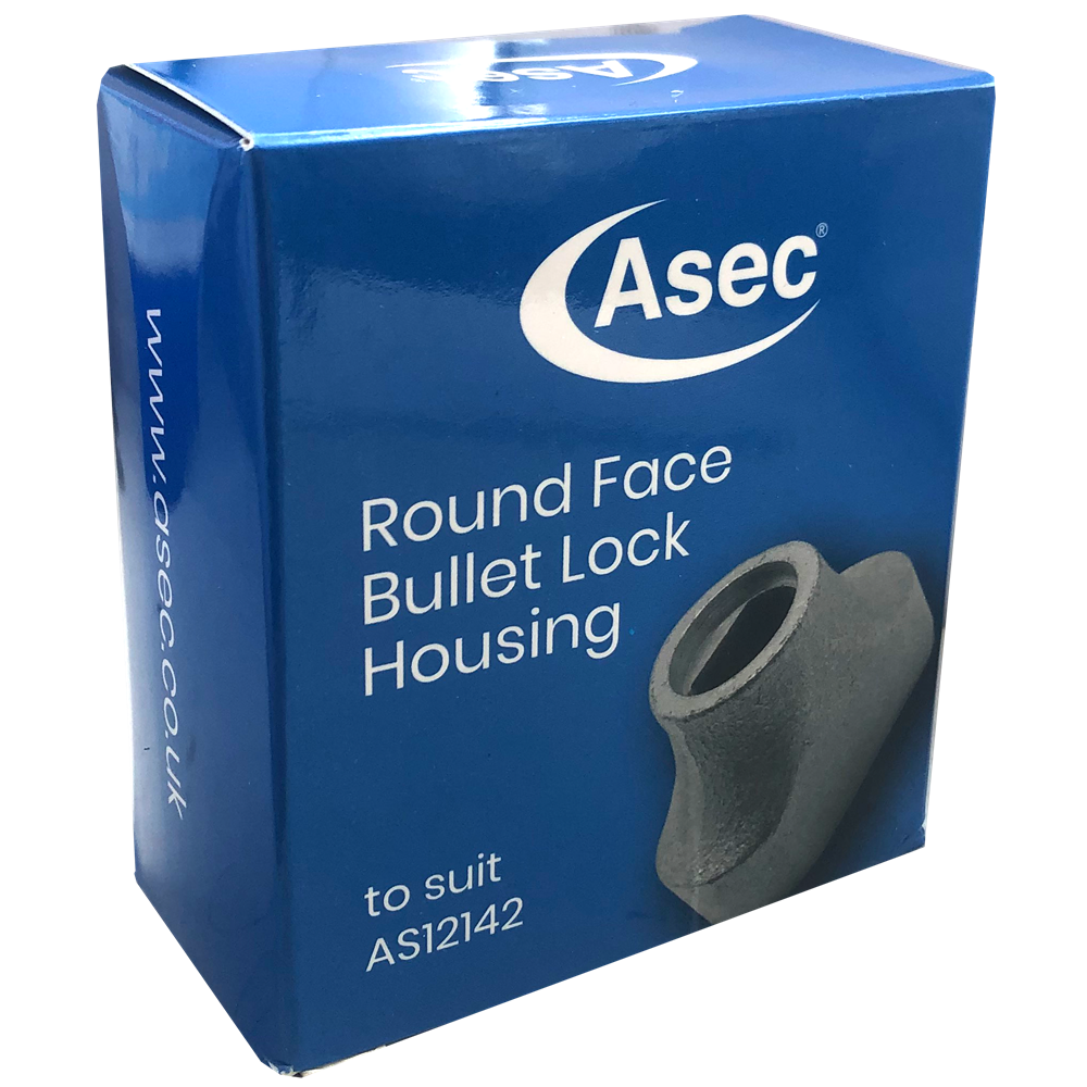 Asec Round Faced Bullet Lock Housing