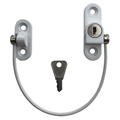 ASEC VITAL 200mm x 3mm Lockable Cable Window Restrictor