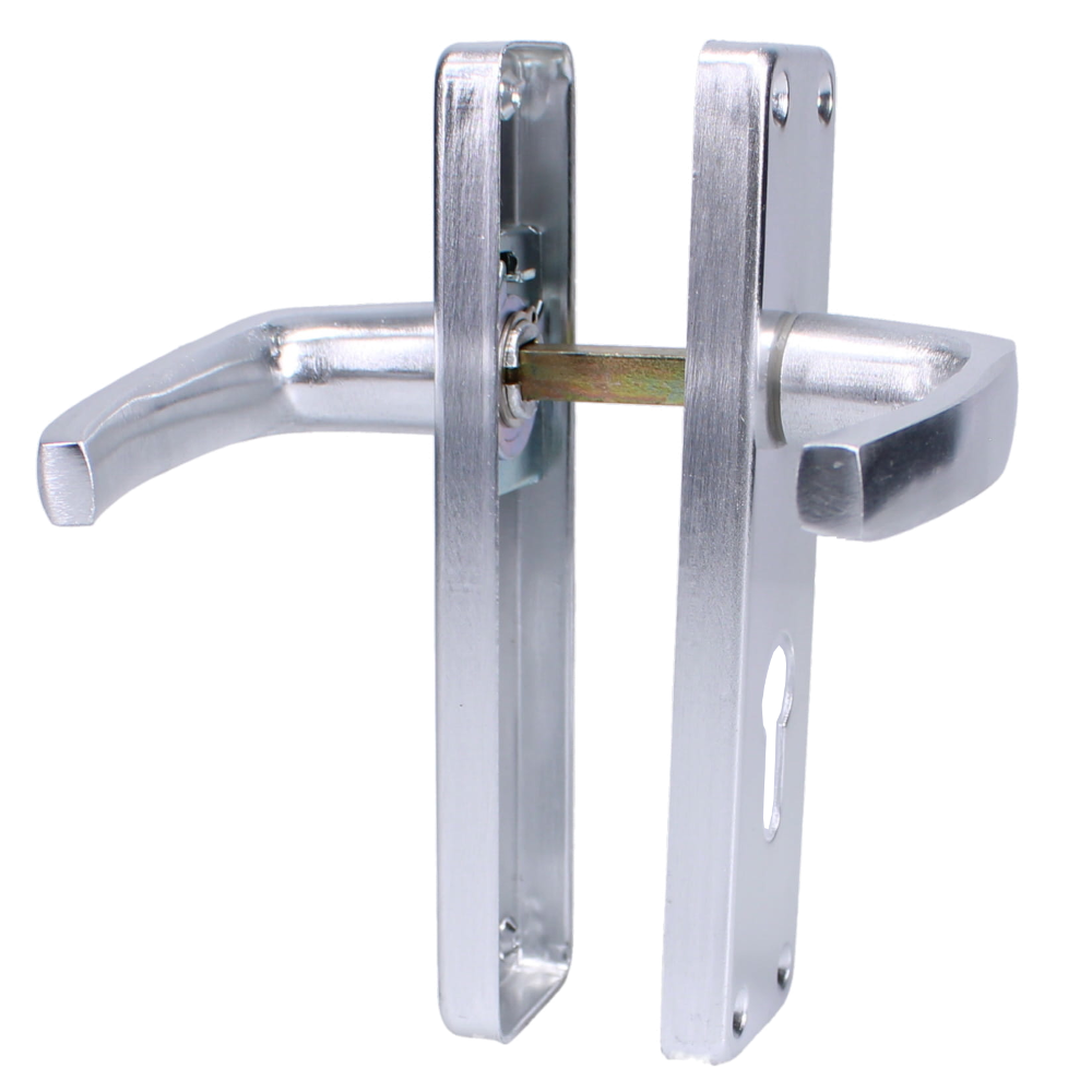 ASEC Stafford Plate Furniture Lever Euro Lock Handle