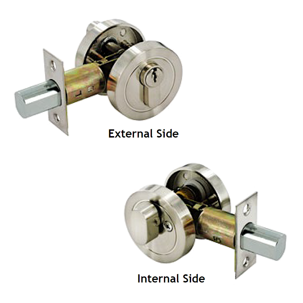 ASEC Euro Locking Deadbolt & Thumbturn