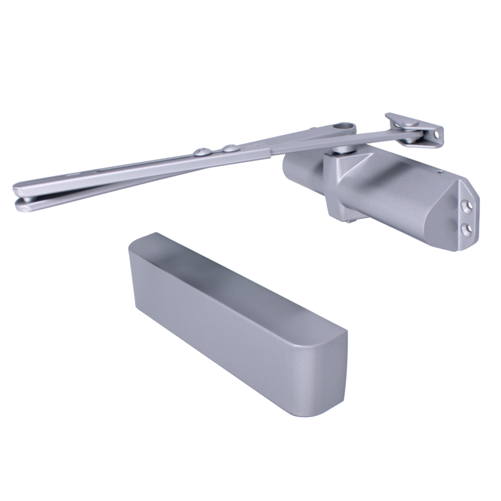 ASEC Architectural Size 2-4 Door Closer CE/UKCA FD120 C/W Cover & Arm