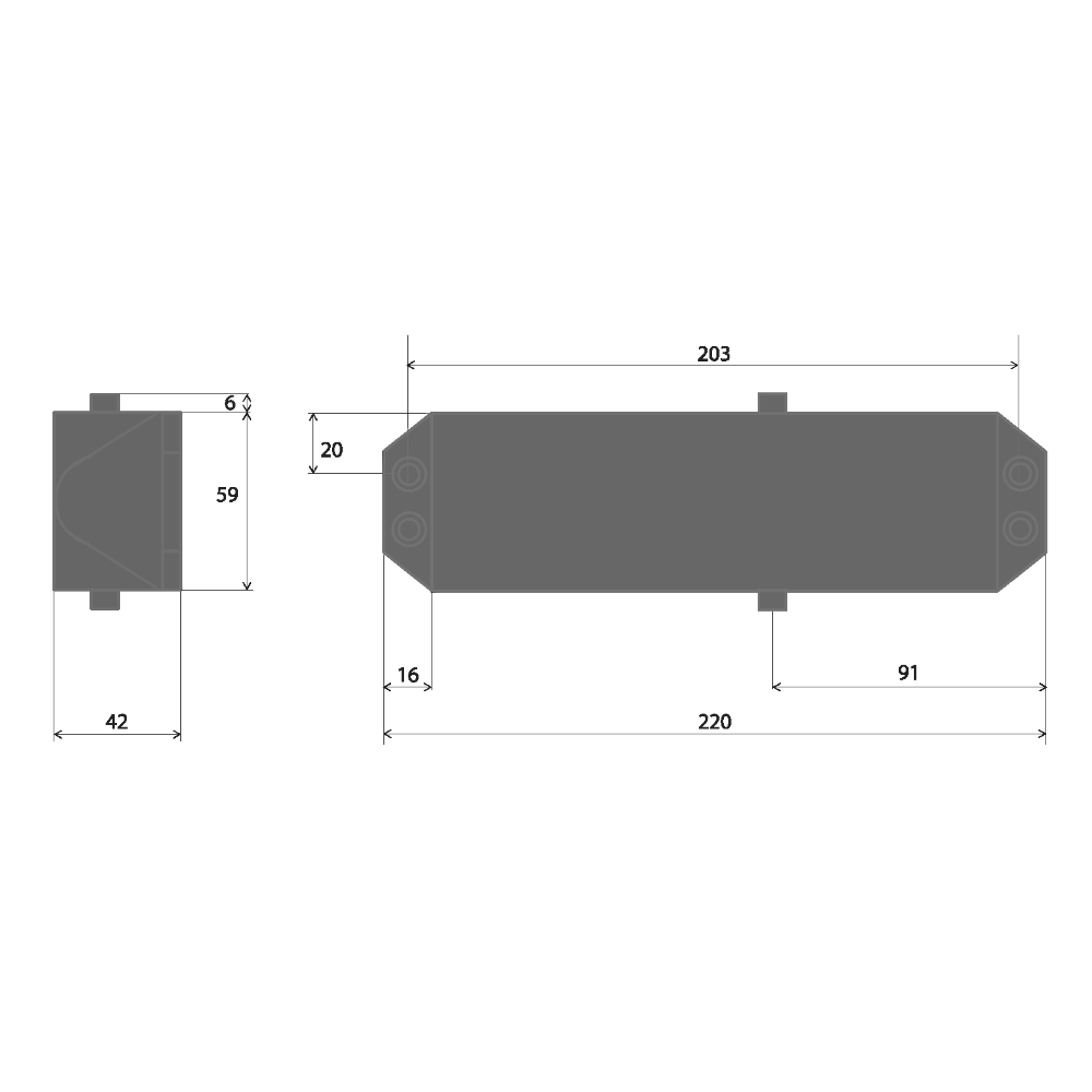 ASEC Architectural Size 2-4 Door Closer CE/UKCA FD120 C/W Cover & Arm