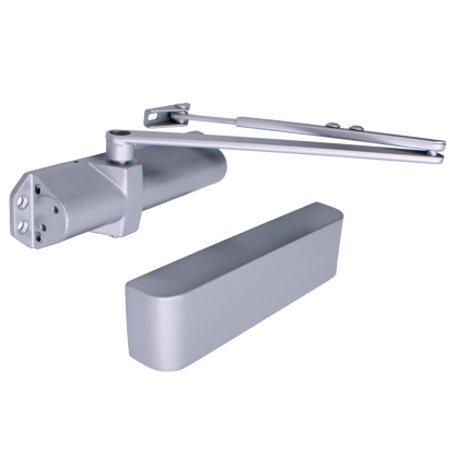 ASEC Architectural Size 2-4 Door Closer With Backcheck CE/UKCA FD120 C/W Cover & Arm