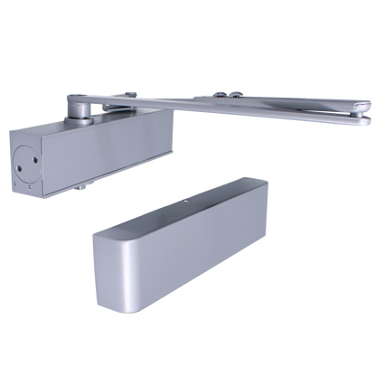 ASEC Architectural Size 2-5 Door Closer With Backcheck & Delayed Action CE/UKCA FD120 C/W Cover & Arm