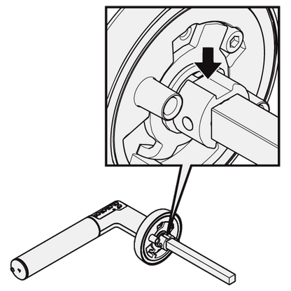 ASSA ABLOY 8810 Codehandle Door To Suit Scandinavian Locks