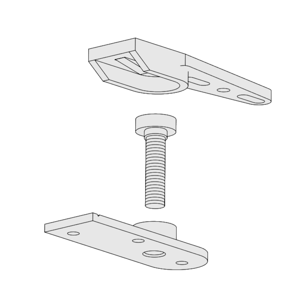 Axim TC-8800-14 End Load Bottom Pivot Assembly