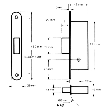 BRAMAH NS27M Deadlock