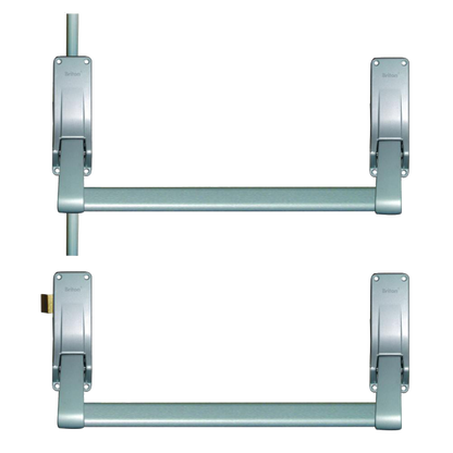 BRITON 377 Push Bar Double Rebated Door Panic Set