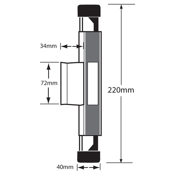 CAL LOCK Doublex Patio Sliding Door Lock