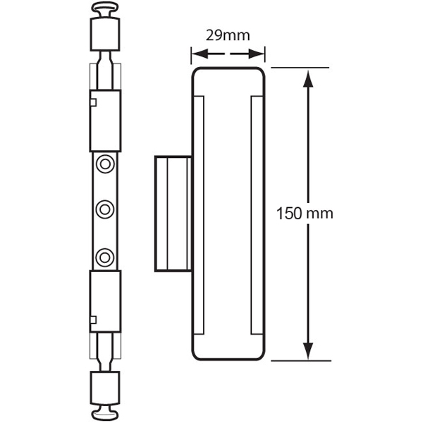 CAL LOCK UPVC Door Lock