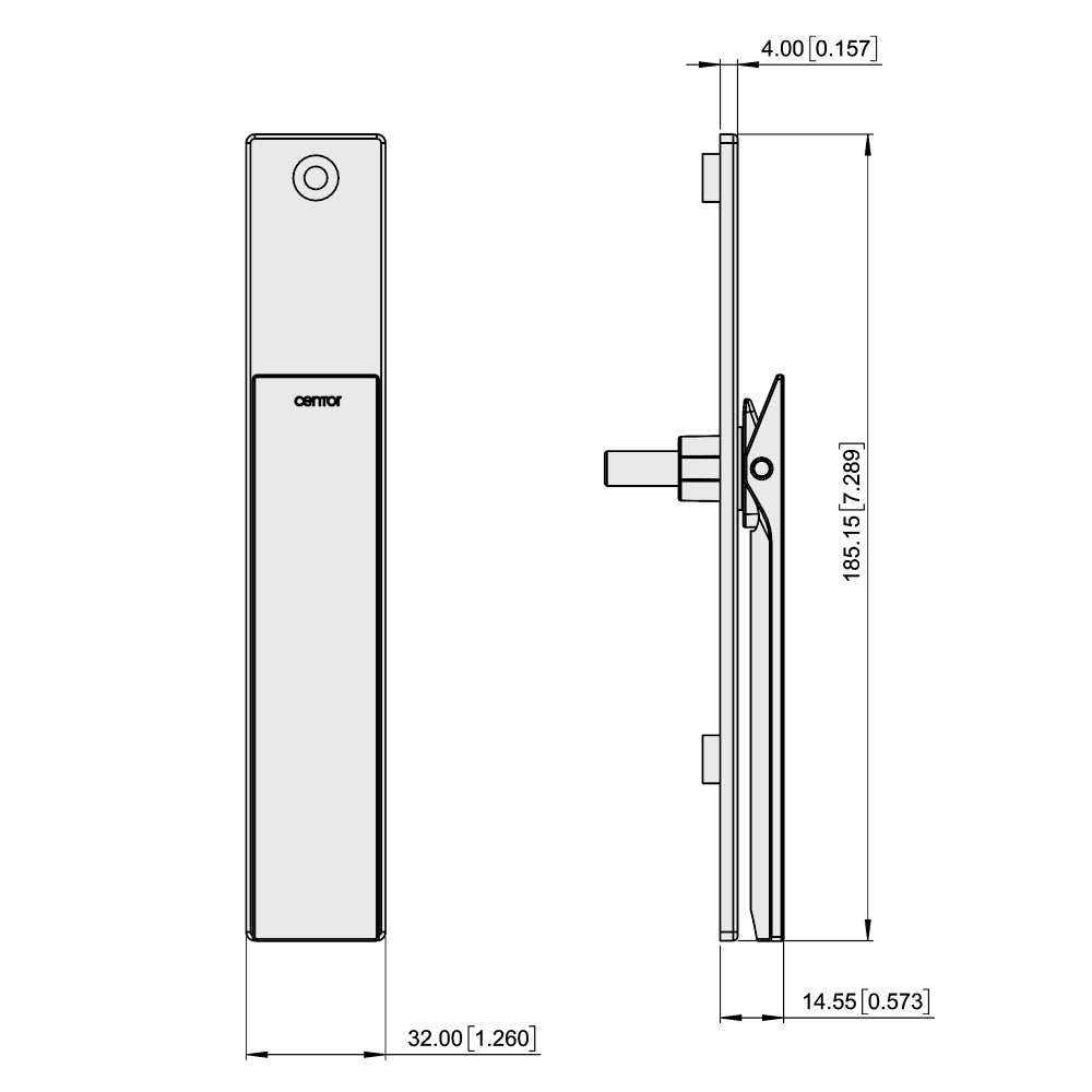 CENTOR TwinPoint Gen2 Single Handle 185mm