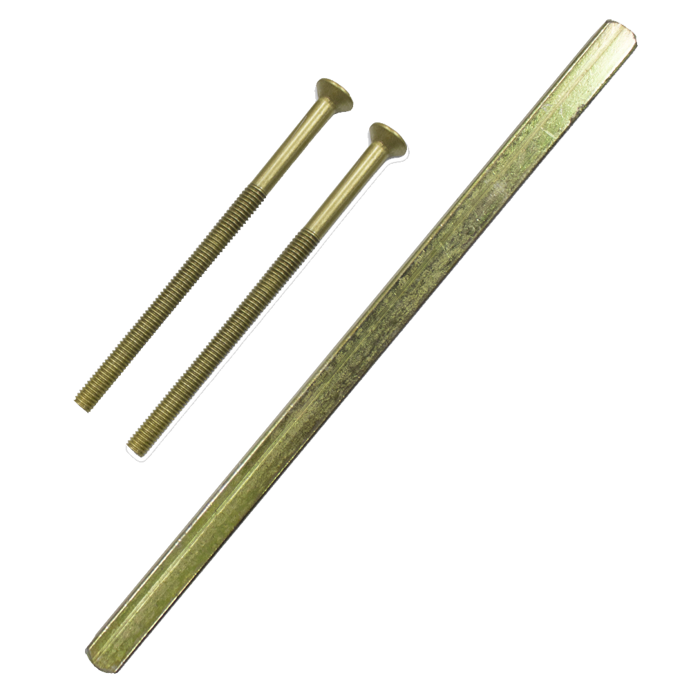 CHAMELEON Spindle And Screw Fixing Kit Polished Brass