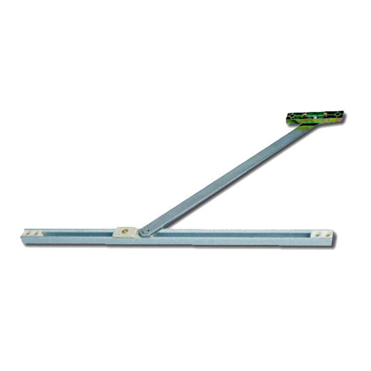 CHAMELEON Adaptable Door Restrictor Euro Groove Version - Zinc Plated