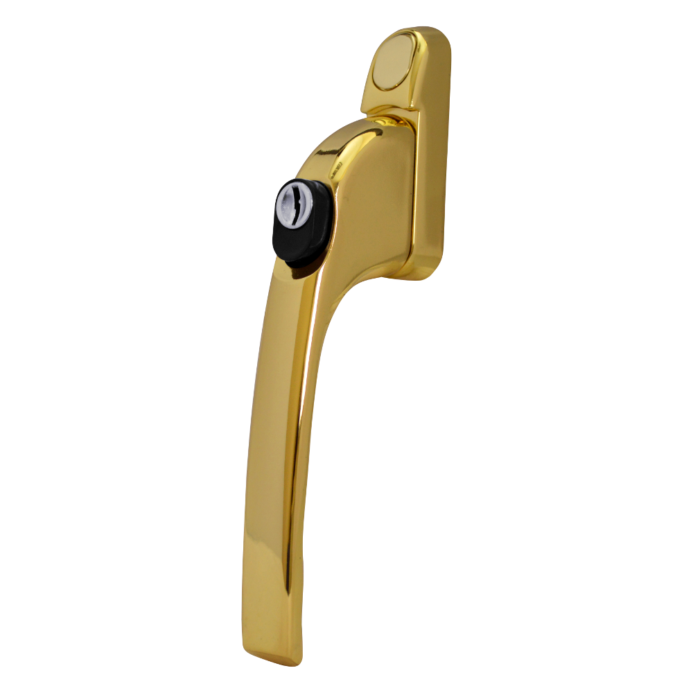 CHAMELEON Adaptable Inline Window Espag Handle (15mm - 55mm) Polished Brass