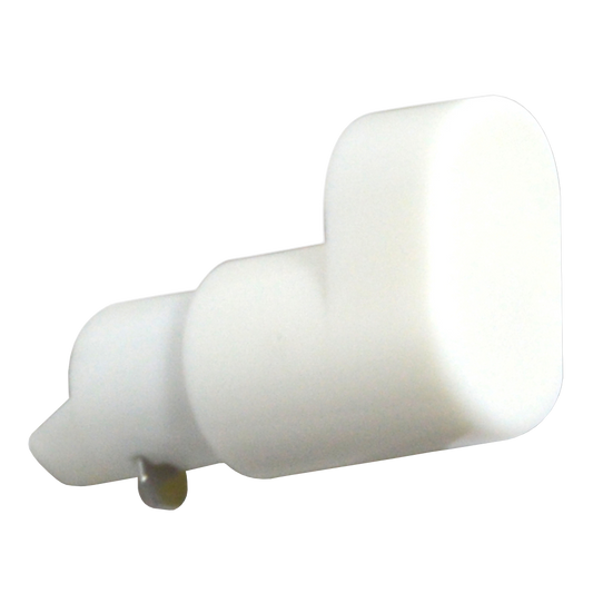 CHAMELEON Replacement Window Espag Handle Non-Locking Button White