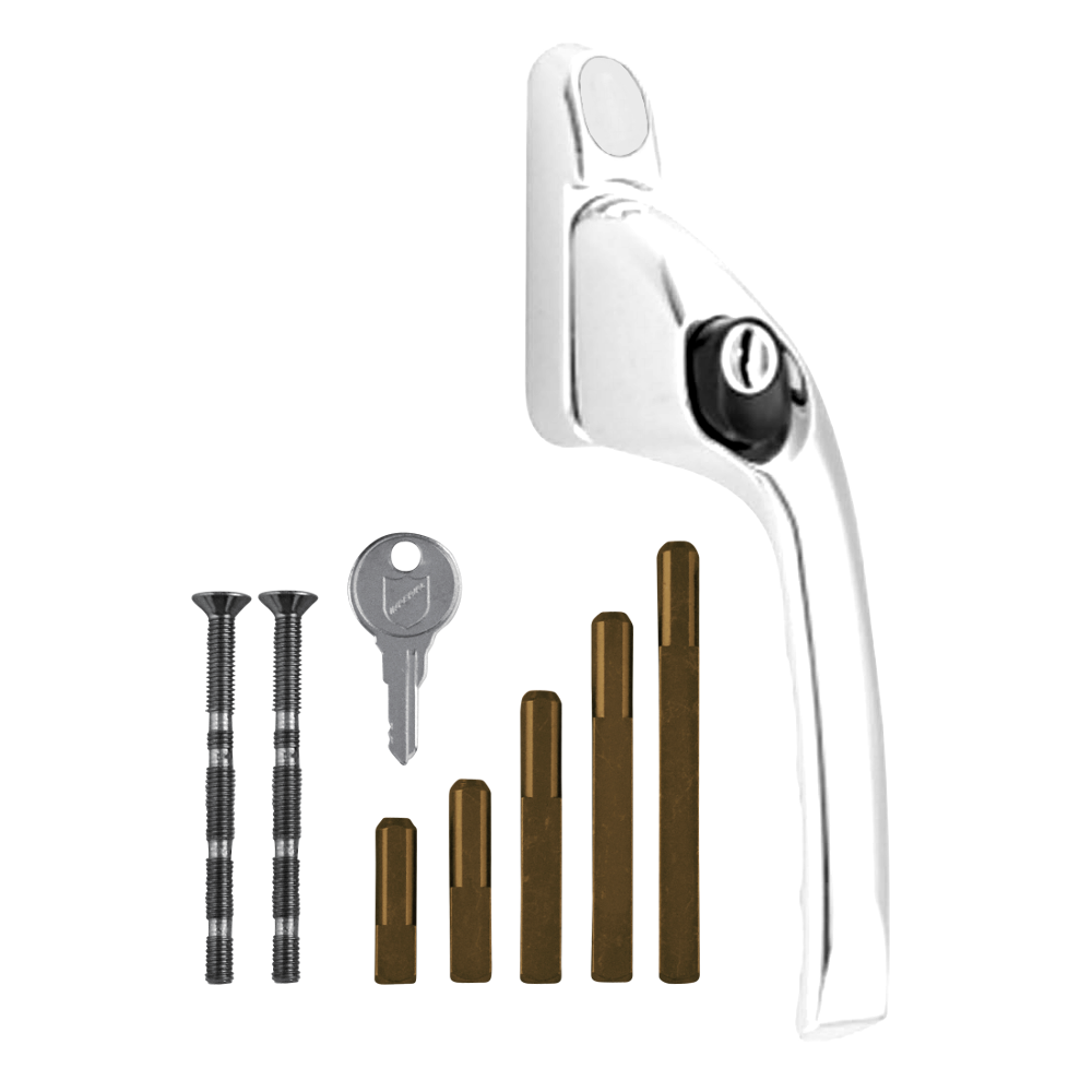 CHAMELEON Adaptable Multi Spindle Offset Window Espag Handle Right Handed - White