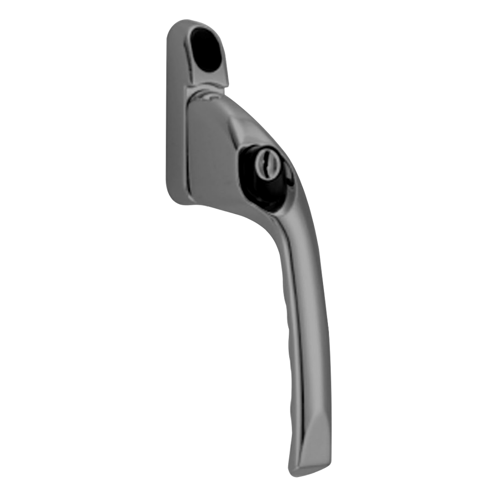 CHAMELEON Offset Locking Window Espag Handle Right Handed - Satin Chrome