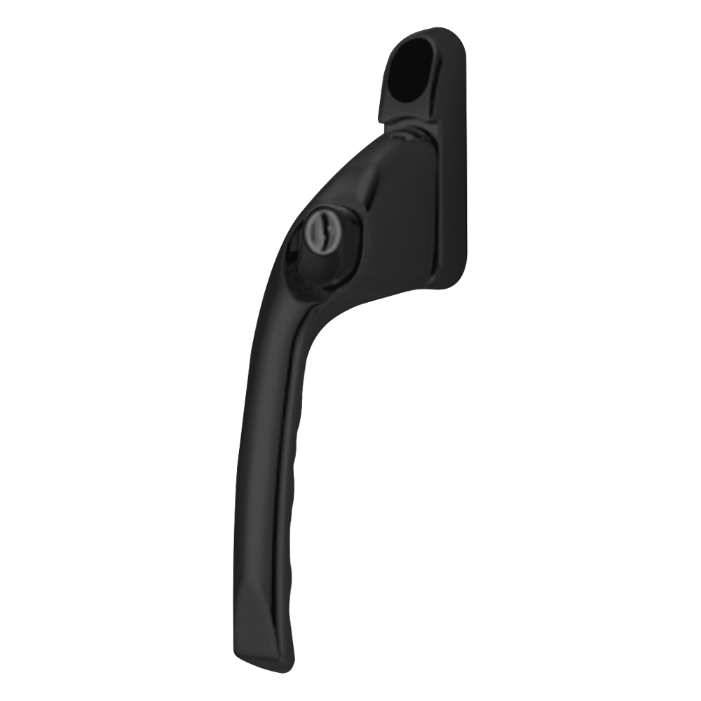 CHAMELEON Offset Locking Window Espag Handle Left Handed - Black