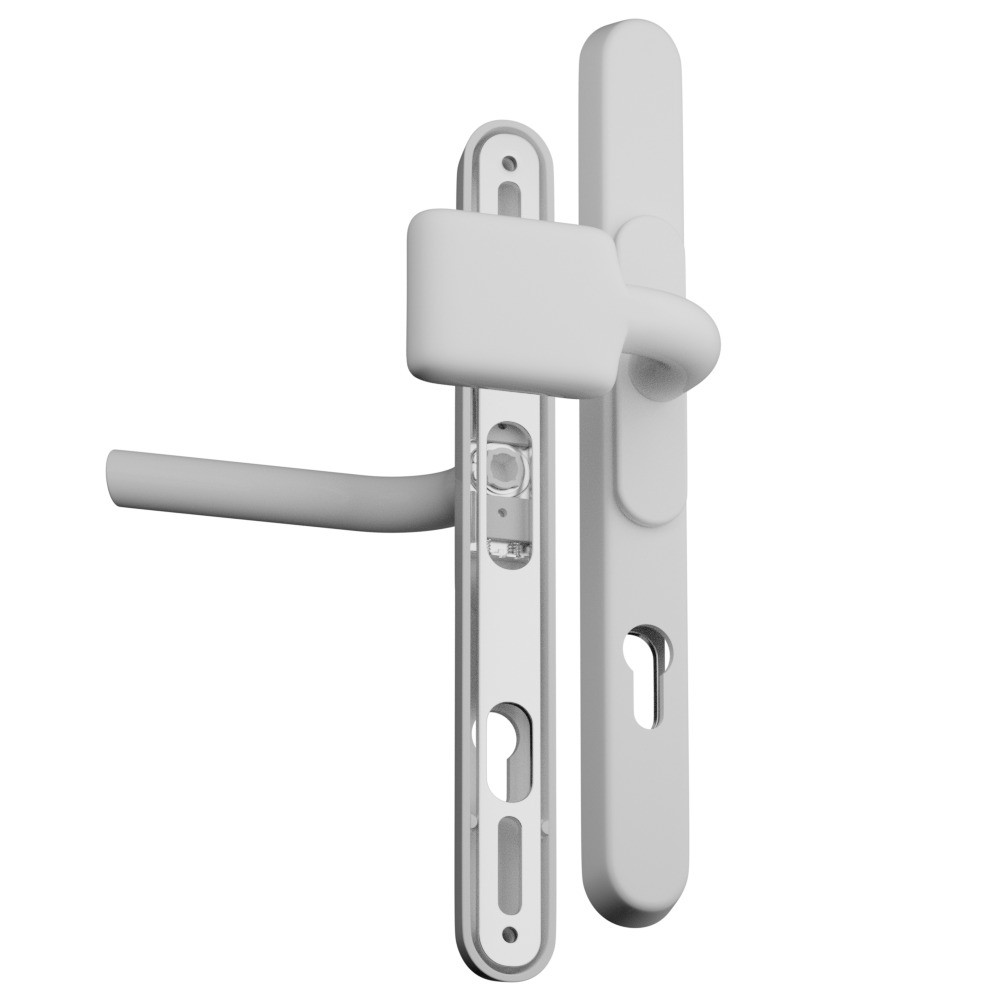 CHAMELEON Pro XL Lever/Pad 59-96mm Centres Adaptable Handle White