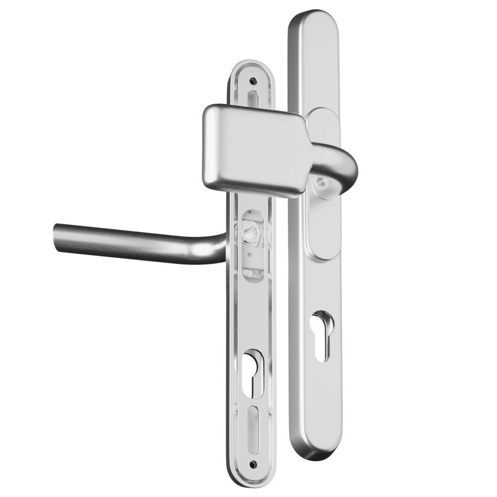 CHAMELEON Pro XL Lever/Pad 59-96mm Centres Adaptable Handle Brushed Silver