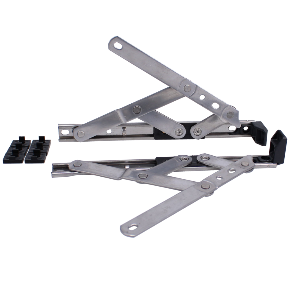 CHAMELEON Universal Top Or Side Hung Friction Stay 200mm 8 Inch - Stainless Steel