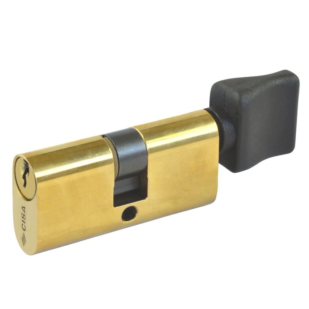 CISA C2000 Small Oval Key & Turn Cylinder