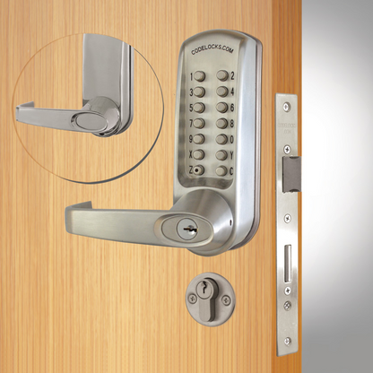 CODELOCKS CL620 Digital Lock With Mortice Lock & Cylinder