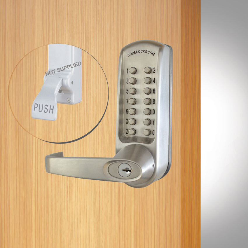 CODELOCKS CL600 Series Front Only Digital Lock To Suit Panic Latch