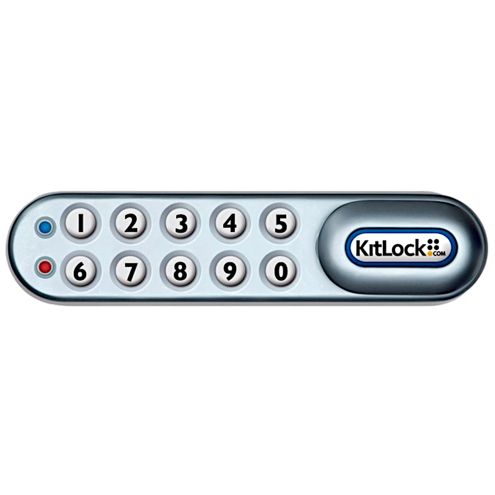 CODELOCKS KL1000 Horizontal Battery Operated Digital Cabinet Lock