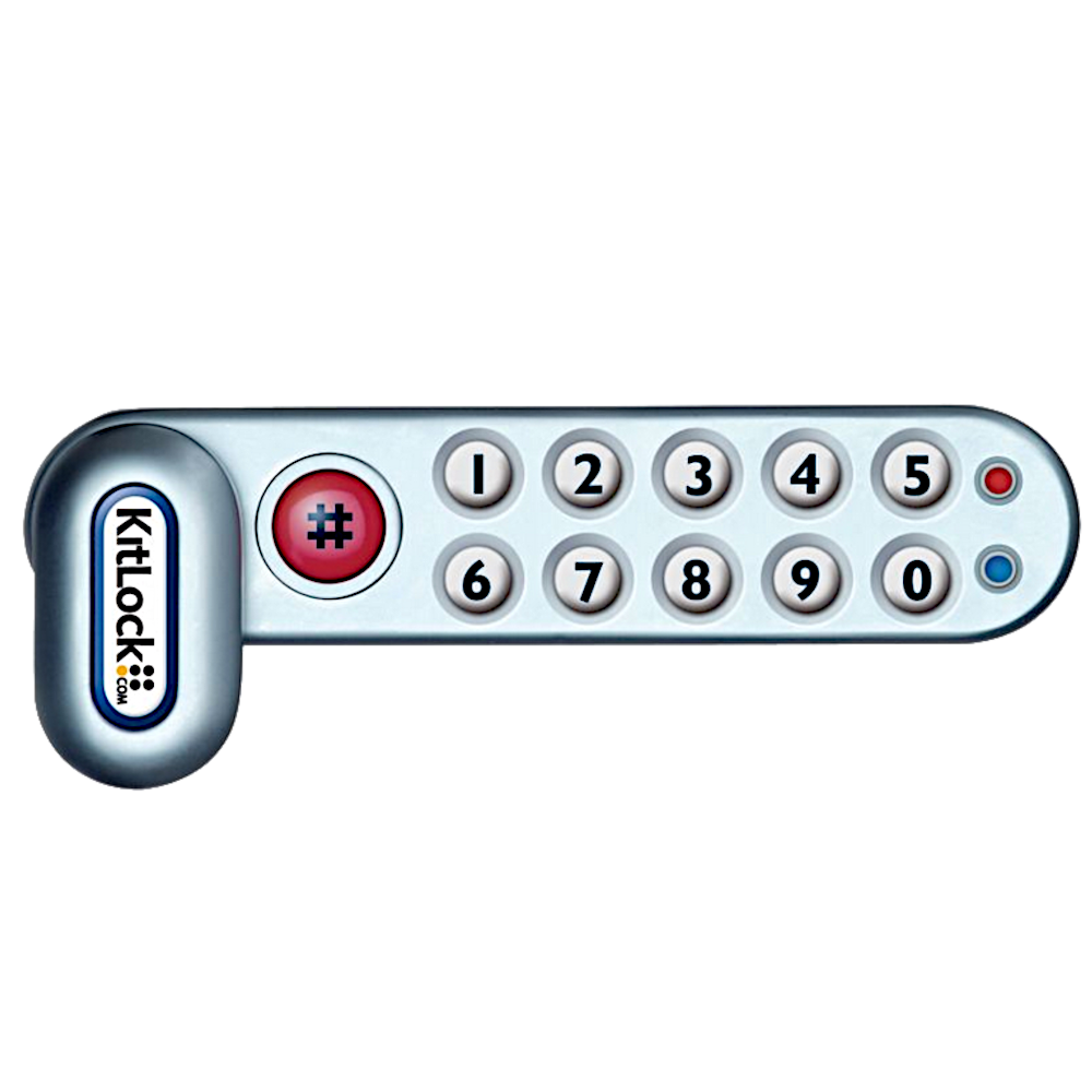 CODELOCKS KL1000 Horizontal Battery Operated Digital Cabinet Lock