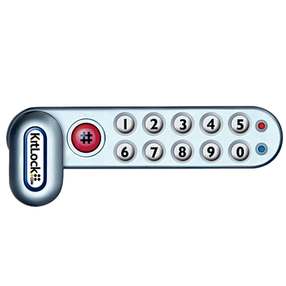 CODELOCKS KL1000 Horizontal Battery Operated Digital Cabinet Lock