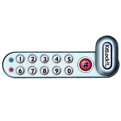 CODELOCKS KL1000 Horizontal Battery Operated Digital Cabinet Lock