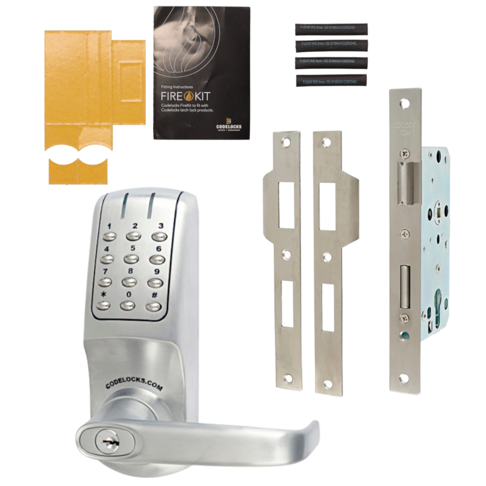 CODELOCKS CL5020 Battery Operated Digital Lock With Mortice Sash lock