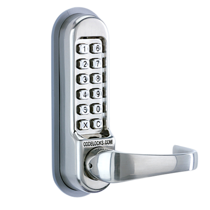 CODELOCKS CL0530 / CL0535 Digital Lock Stainless Steel with XTD Gate Lock