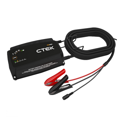 CTEK PRO25 25A Battery Support Unit & Charger For 12V Vehicles