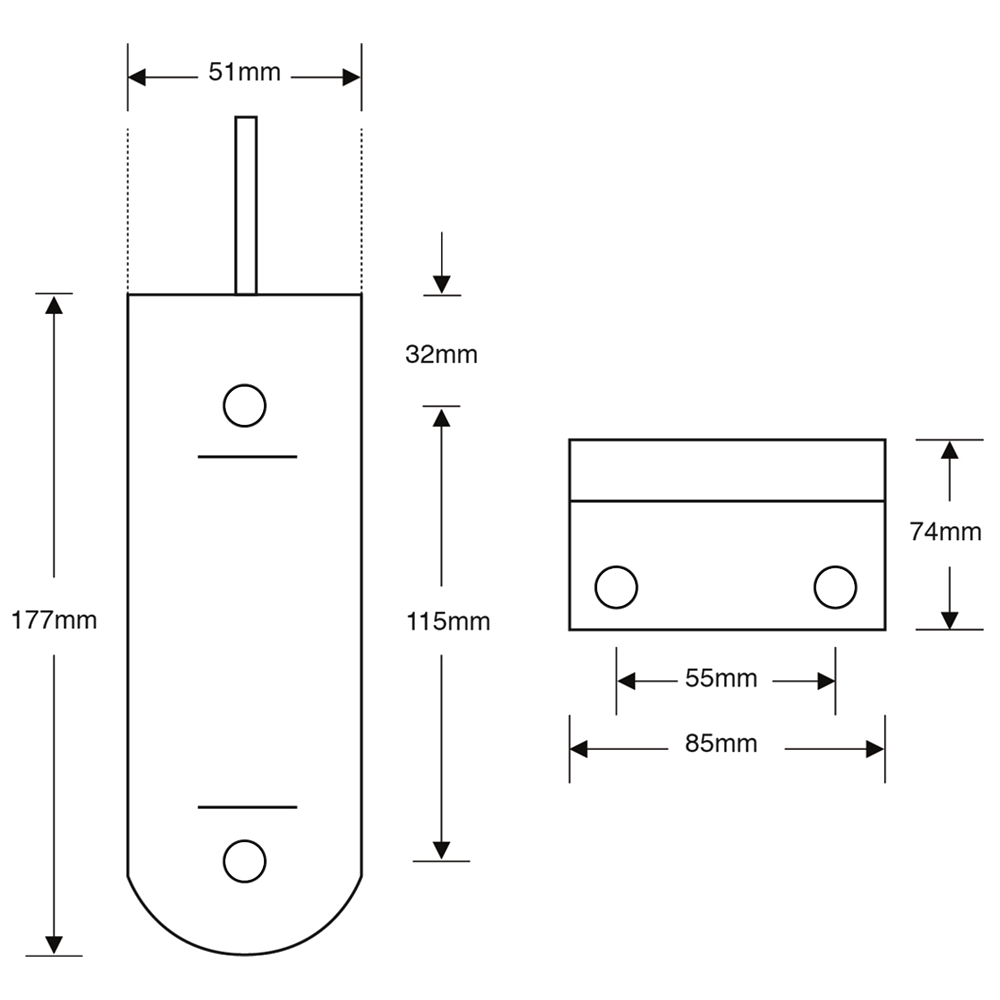 ELMDENE Roller Door Contact RSC Grade 3