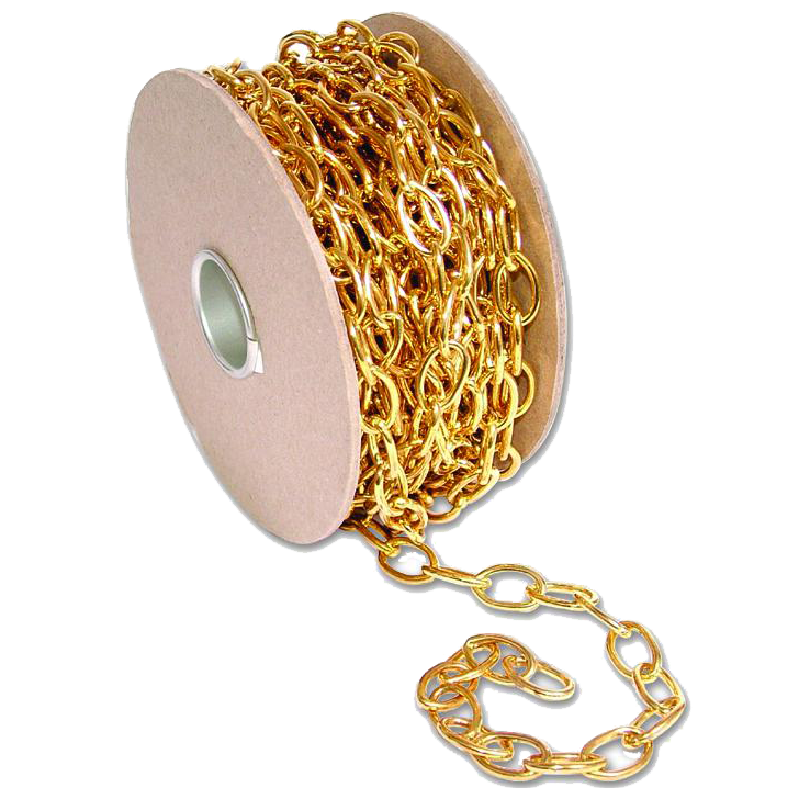 ENGLISH CHAIN 331 Brass Oval Chain