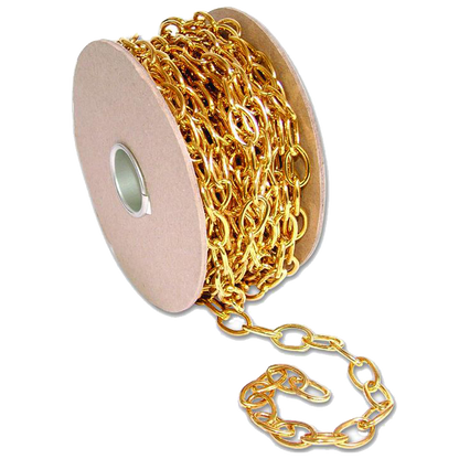 ENGLISH CHAIN 331 Brass Oval Chain