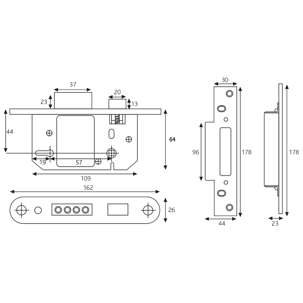 ERA 232 Fortress Classic BS 5 Lever Sashlock