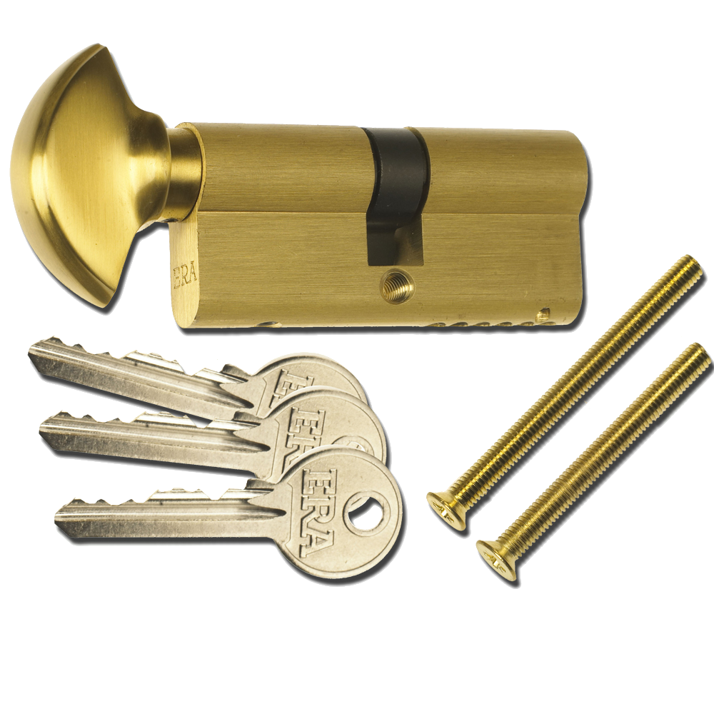 ERA 6 Pin Euro Key & Turn Cylinder