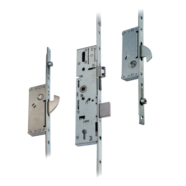 ERA 6735 / 9735 Lever Operated Latch & Dead - 2 Adjustable Hooks & Rollers (UPVC Door)