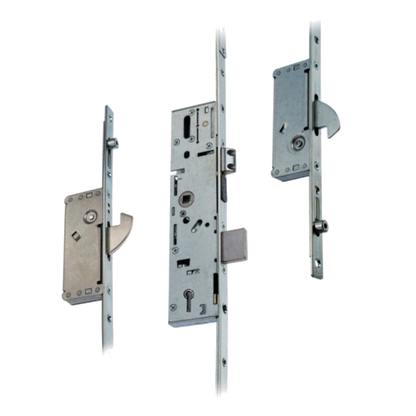 ERA 6735 / 9735 Lever Operated Latch & Dead - 2 Adjustable Hooks & Rollers (UPVC Door)